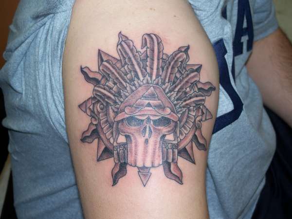 aztec tattoo art
