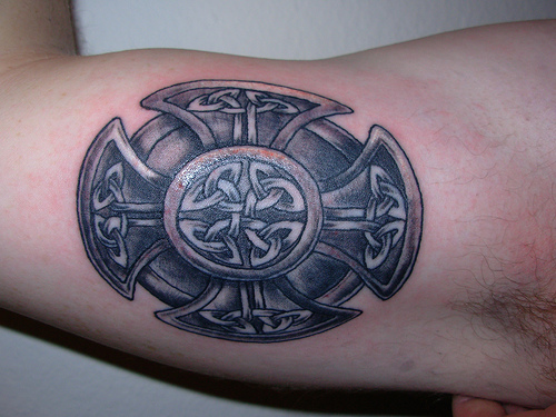 www.shutterstock.com, Viking Warrior Tattoo Size:666x1000 celtic tattoo art