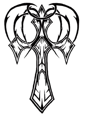 Tribal cross tattoos designs. Tribal Crosses Tattoo Designs When you find 
