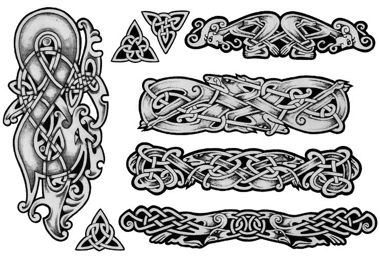 Celtic Cross Tattoos. Design 4. Celtic Crosses