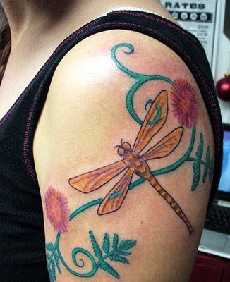 Dragonfly Tattoos | Free Printable Flash Tattoo