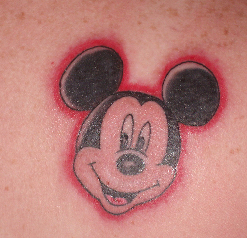 Mickey Mouse Tattoo Art