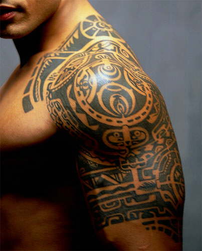 Maori inspired tattoo designs, hand drawn tribal 