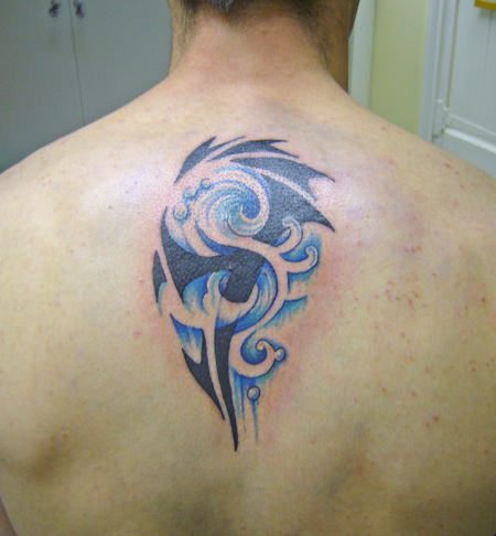 Large gallery of Tribal Tattoos and designs. Upper Back Tribal Tattoos Page 